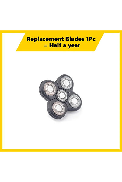 Choice 1Pc 1PCS Replacement Shaver Head Electric Shaver 5D Independently 5 Cu...