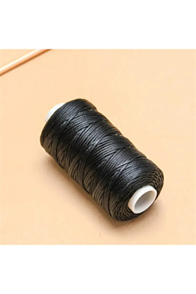 Choice black-50m-1pcs 1pcs 50m leather sewing wax thread - Practical long thr...