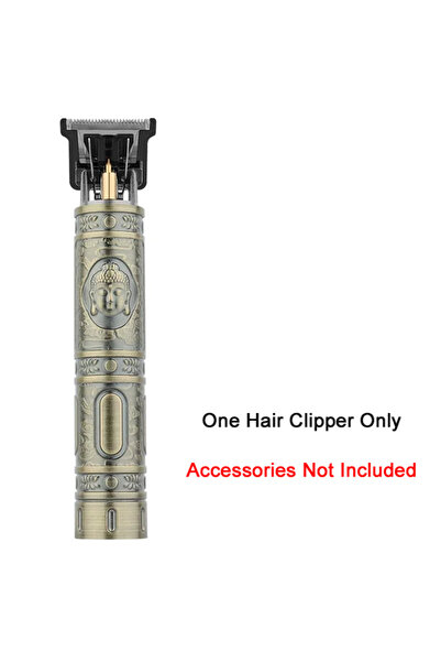 Choice X-BronzeBuddha Vintage Cordless Hair Cutting Machine Portable Hair Cli...