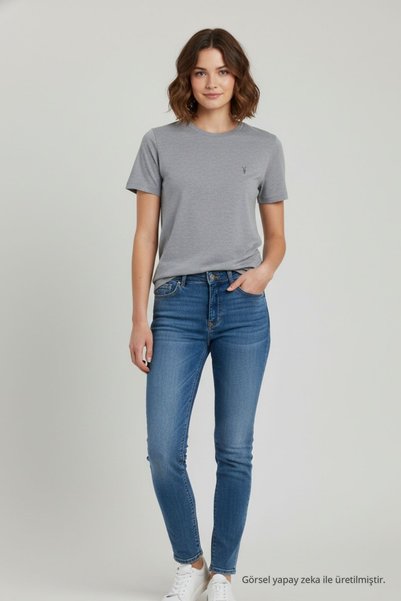 COMBİNE MİCHAİL Erkek Relaxed Fit Bisiklet Yaka 3 Lü Tişört