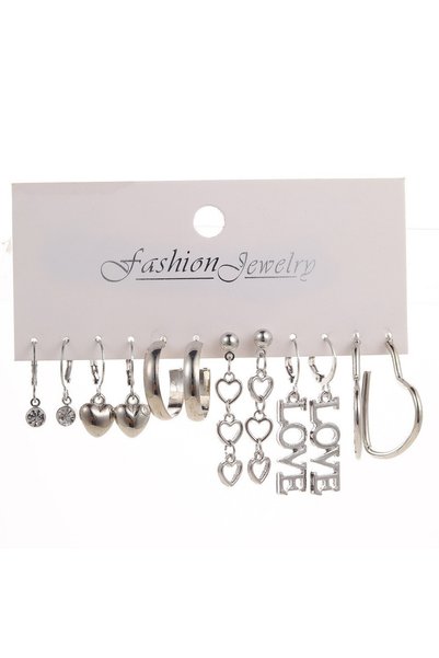 Choice AYA5729501 Fashion Creative Simple Earrings Set for Women Vintage Temp...
