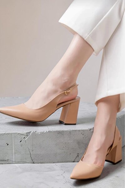 Chic Via Via Nut Skin Women's Heeled Shoes