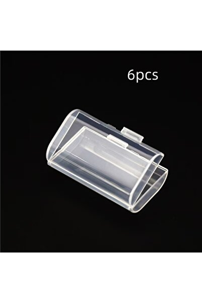 Choice 6 Pcs Transparent 2/4/5/6/8 PCS Transparent AA Battery Storage Case, H...