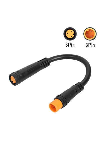 Choice Male Female 3 Pin Sensor Thumb Throttle Cables for Electric Bicycle Ma...