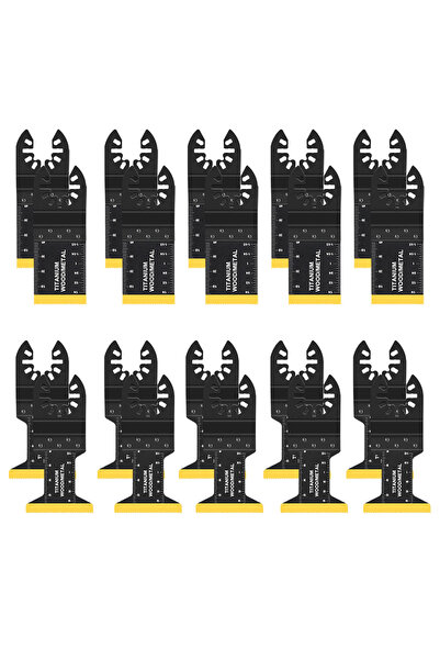 Choice 20pcsTTMLTA1 Titanium Oscillating Saw Blades Kits, Metal Cutting,Multi...