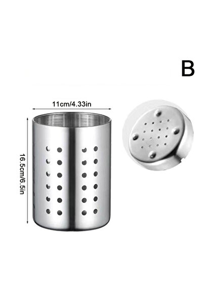 Choice1 B Stainless Steel Cutlery Holder Chopstick Storage Holder Organizer C...
