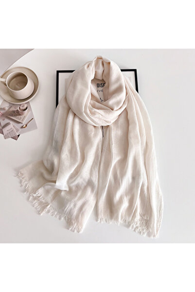 choice2 100x190cm 47 100*190cm Big Size Solid Color Women Scarf Cotton Linen ...