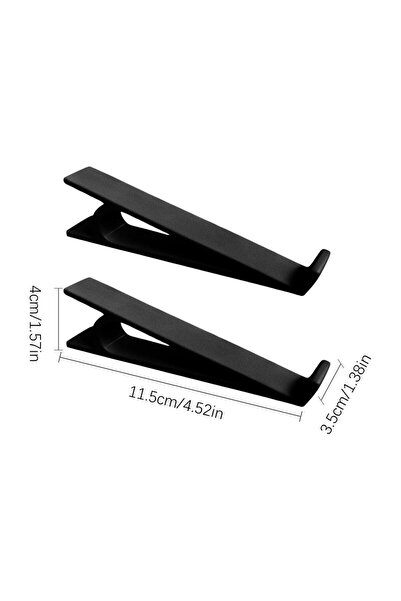 choice2 Black Keyboard Lift 2 Pieces Tilt Universal Support Computer Stand Ke...