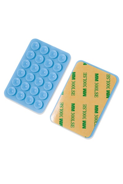 choice2 Sky Blue Universal Phone Stands Anti Slip Silicone Suction Cup Holder...