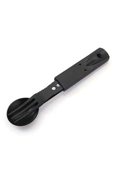 Choice black Portable Multifunctional Stainless Steel Camping Tool Set,Outdoo...