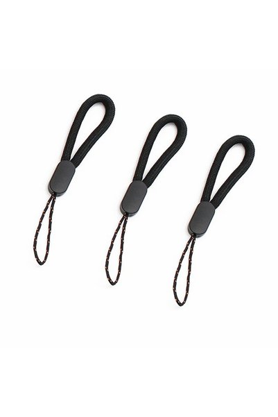 Choice 3pcs-Black 3/5pcs Mobile Phone Strap Short Lanyard for iPhone Cellphon...