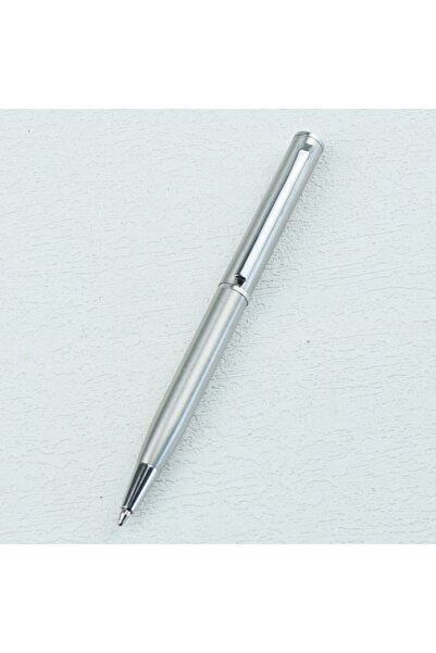 Choice black Silvery Mini Metal Twist-Activated Ballpoint Pen - Pocket-Sized ...