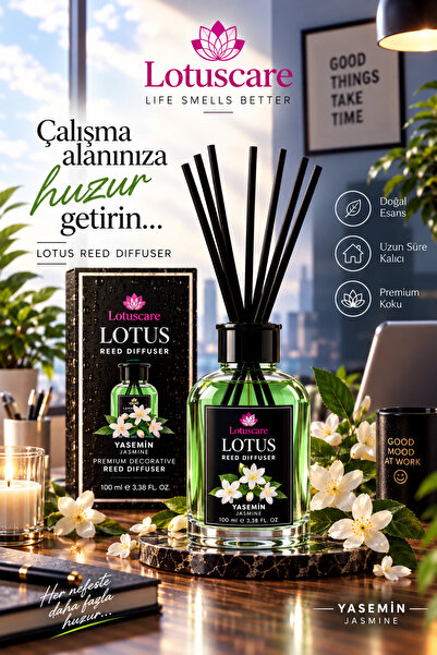 Sarıoğlu DTM Yasemin bambu çubuklu oda kokusu 100ML