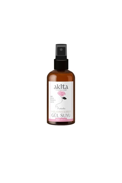 Akita Doğal Yaşlanma Karşıtı Gül Suyu 100mL