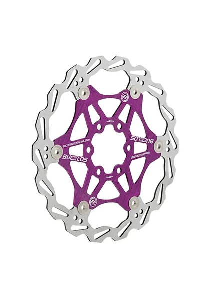 choice2 BUCKLOS 160MM Purple BUCKLOS MTB Disc Brakes Rotors 160mm 180mm 203mm...