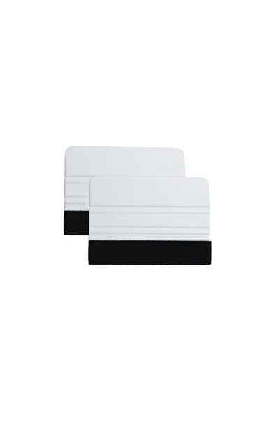 Choice 2Pcs White Felt Edge Squeegee Window Tinting Tool Car Vinyl Wrap Scrap...