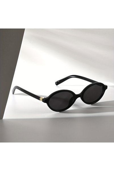 Choice3 A1 1PC Oval Retro PC Glasses Men and Women Small Face Design Sunglass...