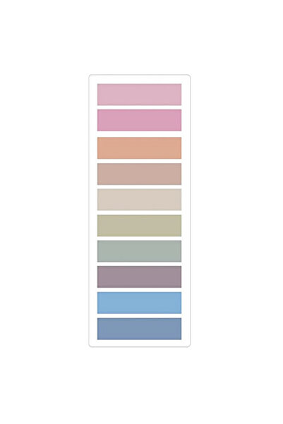 choice2 1 Pcs 2400S Transparent Colorful Index Creative Memo Pads Office Scho...