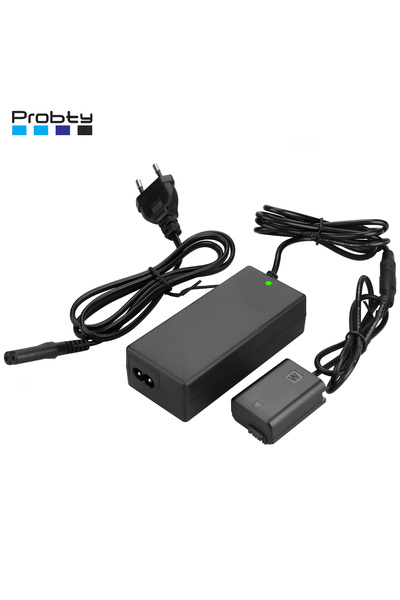 Choice محول طاقة أمريكي AC-PW20 من بروبيتي مع بطارية وهمية NP-FW50 لكاميرات س...
