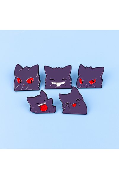 Choice 12 Cute Anime Elf Monster Enamel Pin Cool Game Brooches Lapel Badges B...