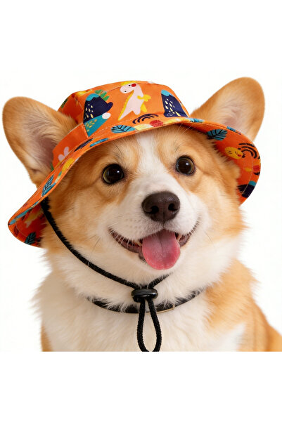Choice12 M 3.5-7.5KG D Small Dog Cat Hats Cat Cowboy Hat with Ear Holes Tiny ...