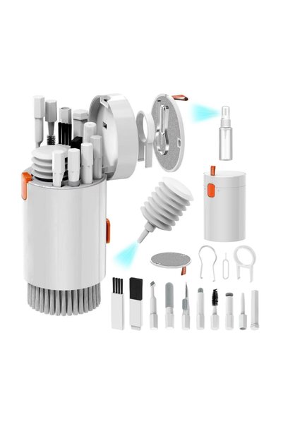 Choice White 20-in-1 Multifunctional Phone Cleaning Kit Portable Mini Cleanin...