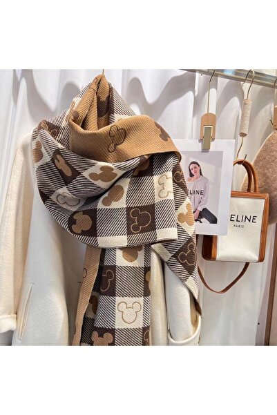 Choice1 MIQ-01 2025 Luxury Winter Cashmere Scarf Women New Design Warm Pashmi...