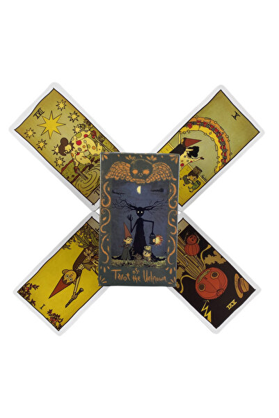 Choice TT270 Tarot Of The Unknown Cards A 78 Deck Oracle English Visions Divi...