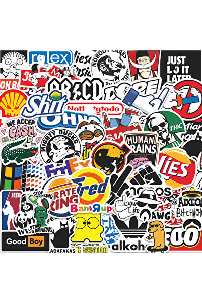 Choice1 49Pcsx2 49Pcs Cool Funny Stickers Cartoon Meme Decals For Laptop Scra...