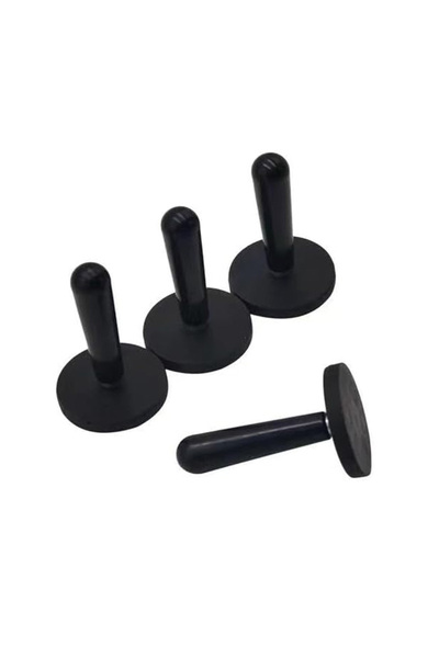 choice2 4Pcs Black Vinyl Wrap Magnets Heavy Duty Magnetic Gripper Tools for C...
