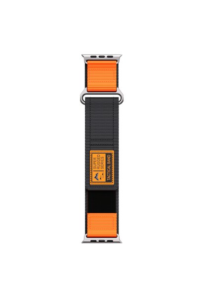 Choice 42 44 45 49mm Black Orange Strap for Apple Watch Band 45mm 44mm Ultra ...