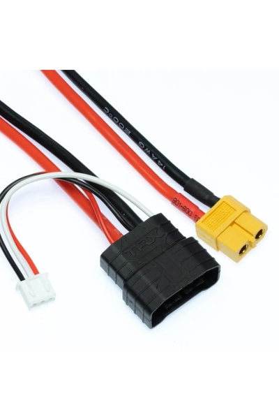 Choice 2STRXIDXT60 2S/3S/4S Lipo Battery Charge Adapter Cable XT60 Female to ...