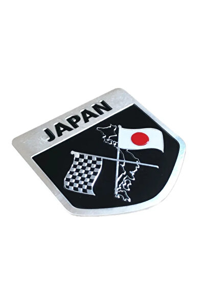 Choice Style1 Japan Japanese Flag Shield Emblem Metal Badge Car Truck Motorcy...