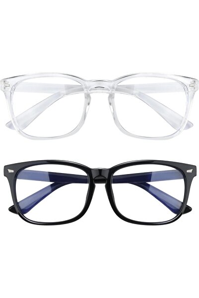 Choice 2PCS WB New Trending Blue Light Blocking Men's Glasses Gaming PC Matte...