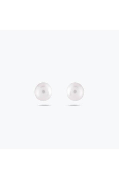 Altınbaş Altın Yassı İnci Küpe