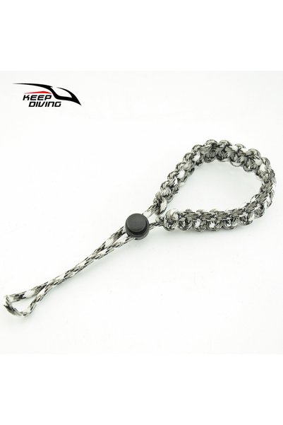 Choice8 Black White 1Pcs Durable Scuba Diving Hand Wrist Rope Diving Pointer ...