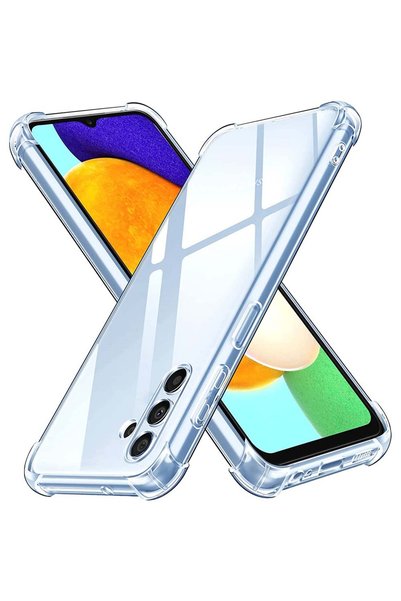 Choice جراب شفاف بسمك 1.5 مم لهاتف A05 مزود بوسادة هوائية لهاتف Samsung Galax...