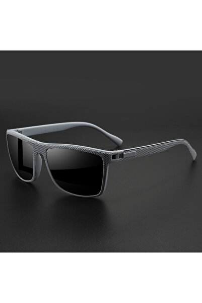 Choice8 C8-gray Premium Square Polarized Sunglasses - Spring Hinge Design, Co...