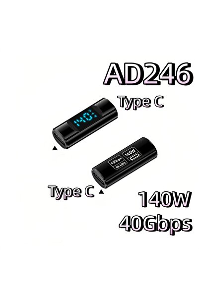 Choice7 AD246 140W 60W 36W USB Type C Converter Digital Display 40Gbps 8K Vid...