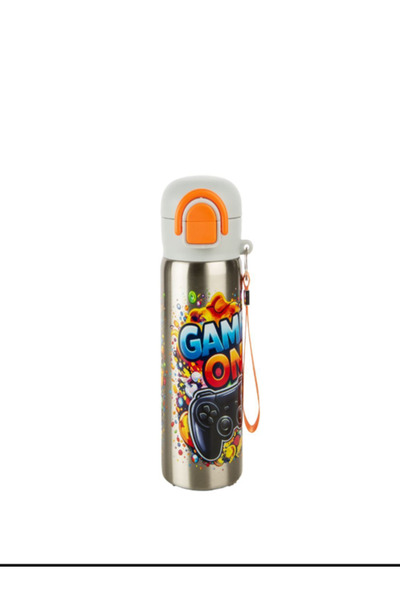 YEMA GLOBAL 600 ML 304 Paslanmaz Çelik Çocuk Matarası | Çift İçim Modlu, Pipe...