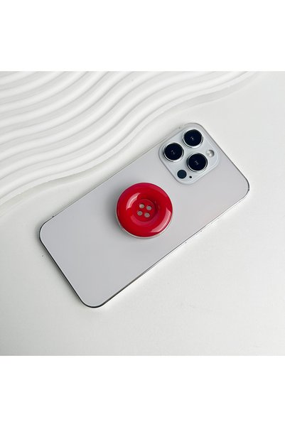 Choice 03 Cute Button Phone Holder Griptok Bracket Grip Tok for IPhone Samsun...