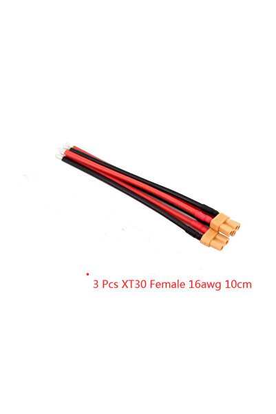 Choice1 3 Pcs 10cm Female XT30 Pigtail Plug Male and Female Connector with 10...