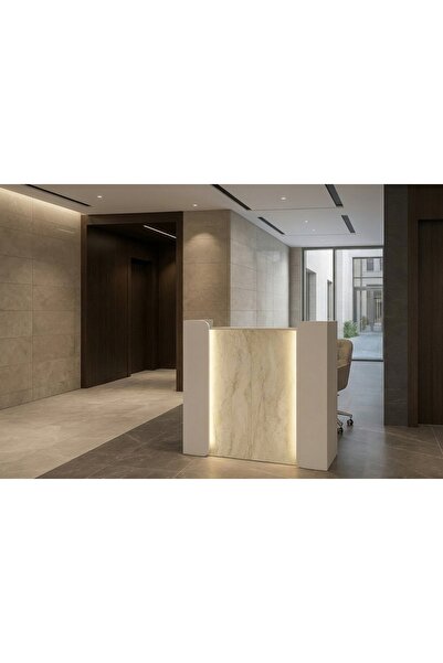 Vivense LEDLİ KARŞILAMA BANKOSU, KUMTAŞI, 110 CM