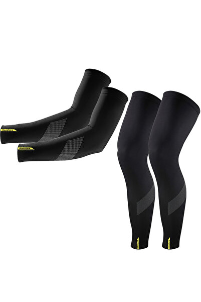 Choice L 4 Raudax 2025 Thin Style Autumn Leg Warmers Black UV Protection Brea...