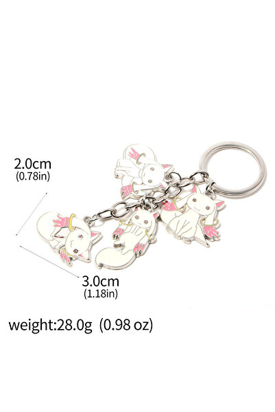 Choice K00568 Anime Puella Magi Madoka Magica Keychain Cute Incubator Kyubey ...