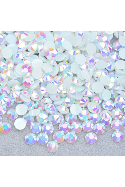Choice71 3mm 1000pcs A41 Jelly White AB JUNAO 4mm 5mm 6mm Jelly Pink AB Flatb...