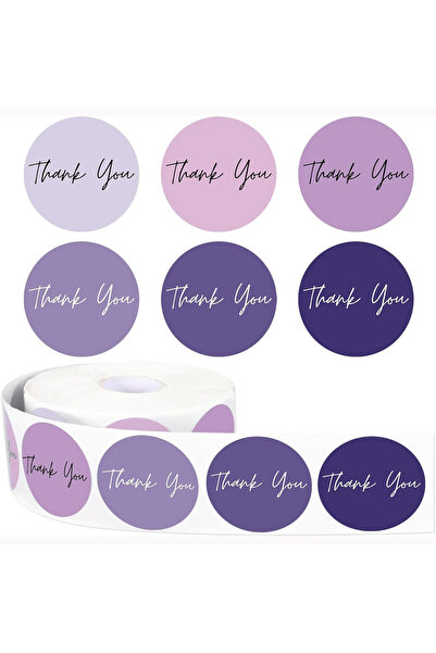 Choice A-1inch 500pcs 1 Inch Morandi Thank You Stickers,Small Business Sticke...