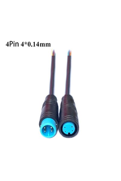 Choice4 4Pin LED Power Signal Line 2/3/4/5/6Pin M8 Signal Connector Cable Mal...