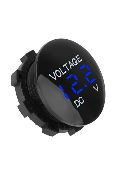 choice2 Blue Led Display Voltage Meter Tester DC 12V-24V Mini Digital Voltmet...