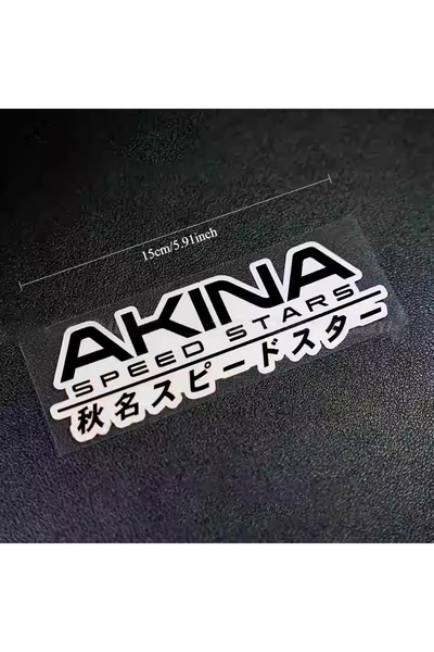 Choice3 ملصق سيارة فينيل بتصميم سباقات ياباني أسود وأبيض، بتصميم Initial D AK...